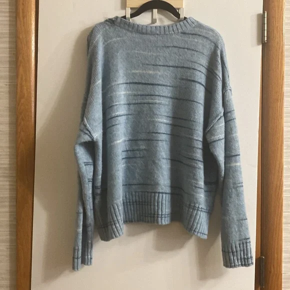 a.n.a , a new approach, sweater xxl, blue with stripes - Picture 3 of 16